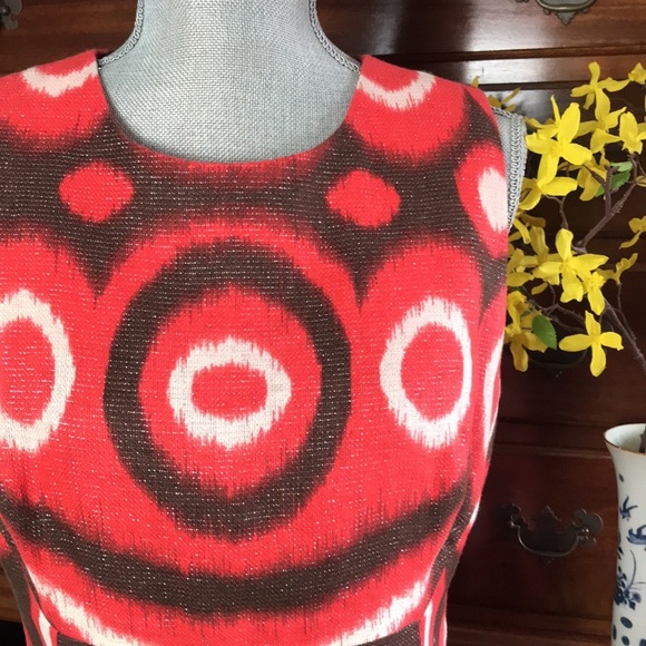 Tory Burch Dresses & Skirts - Tory Burch Ikat Linen Shift Dress Size 10